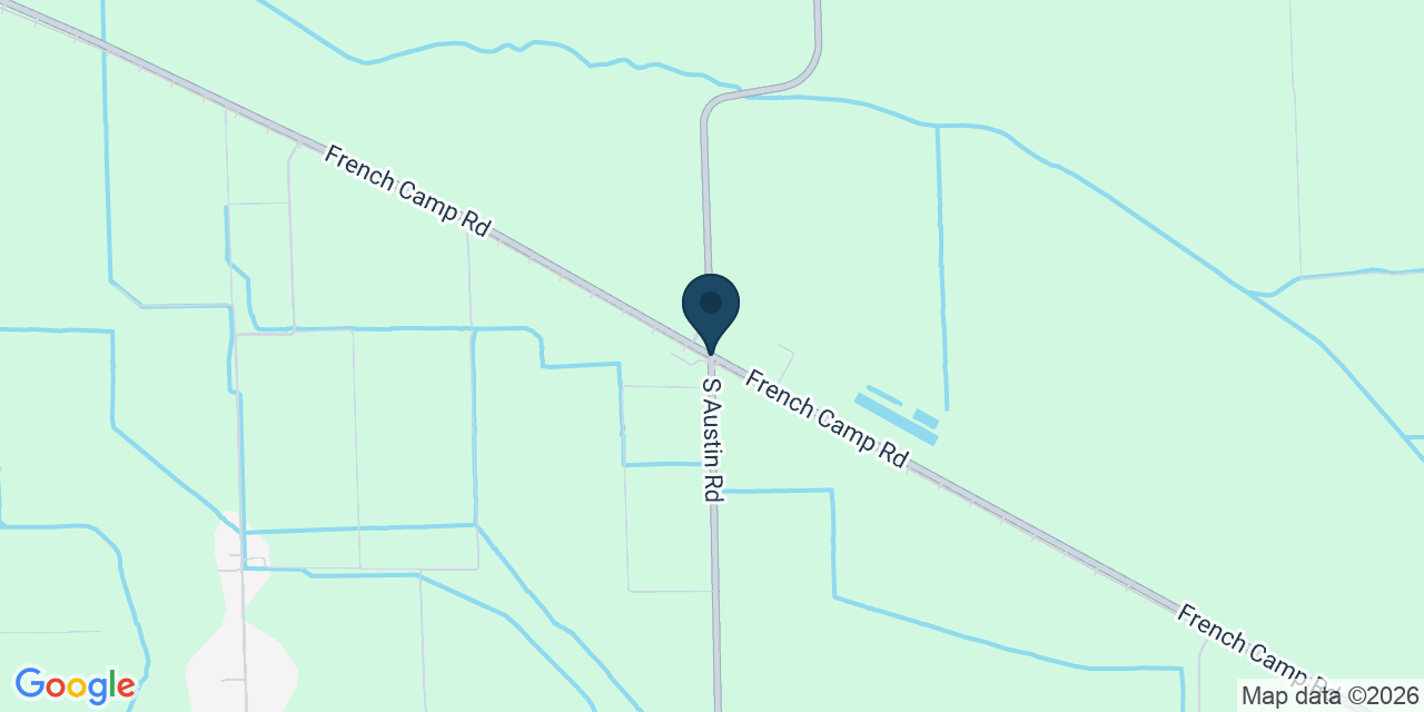 Map showing San Joaquin County, CA