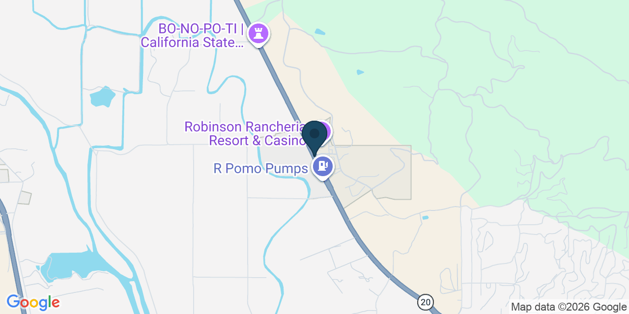 Map showing Lake County, CA