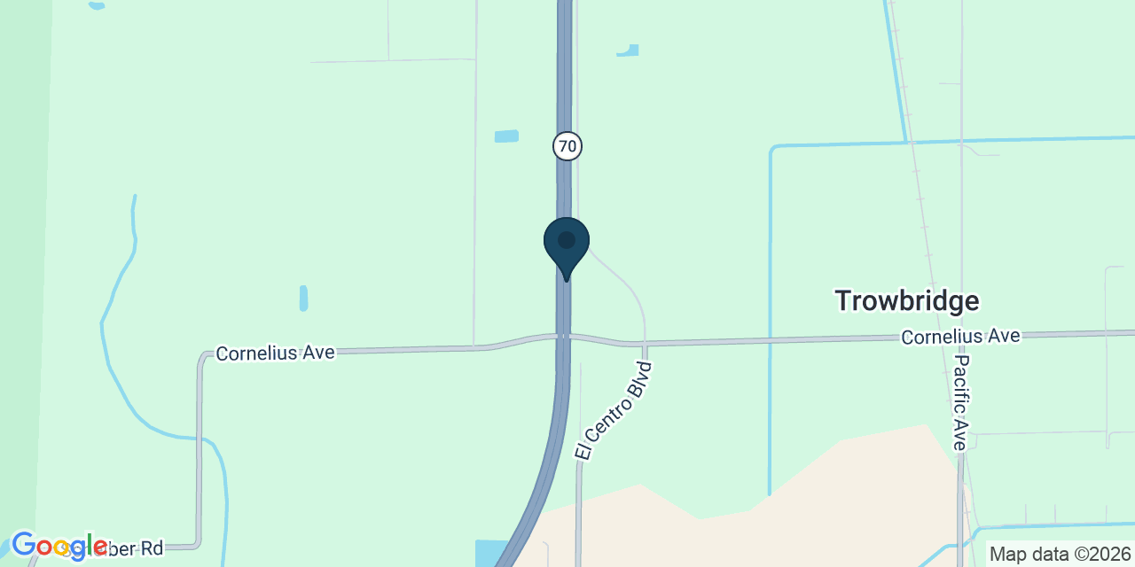 Map showing Rio Oso, Sutter County, CA