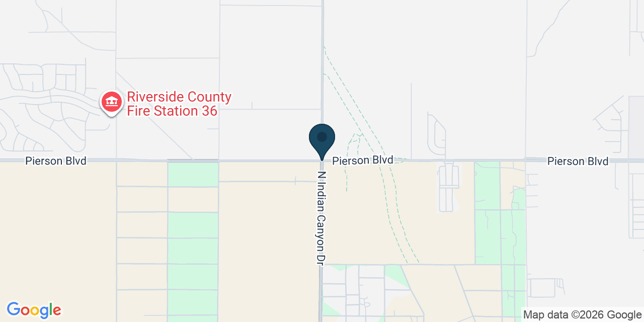 Map showing Riverside County, CA