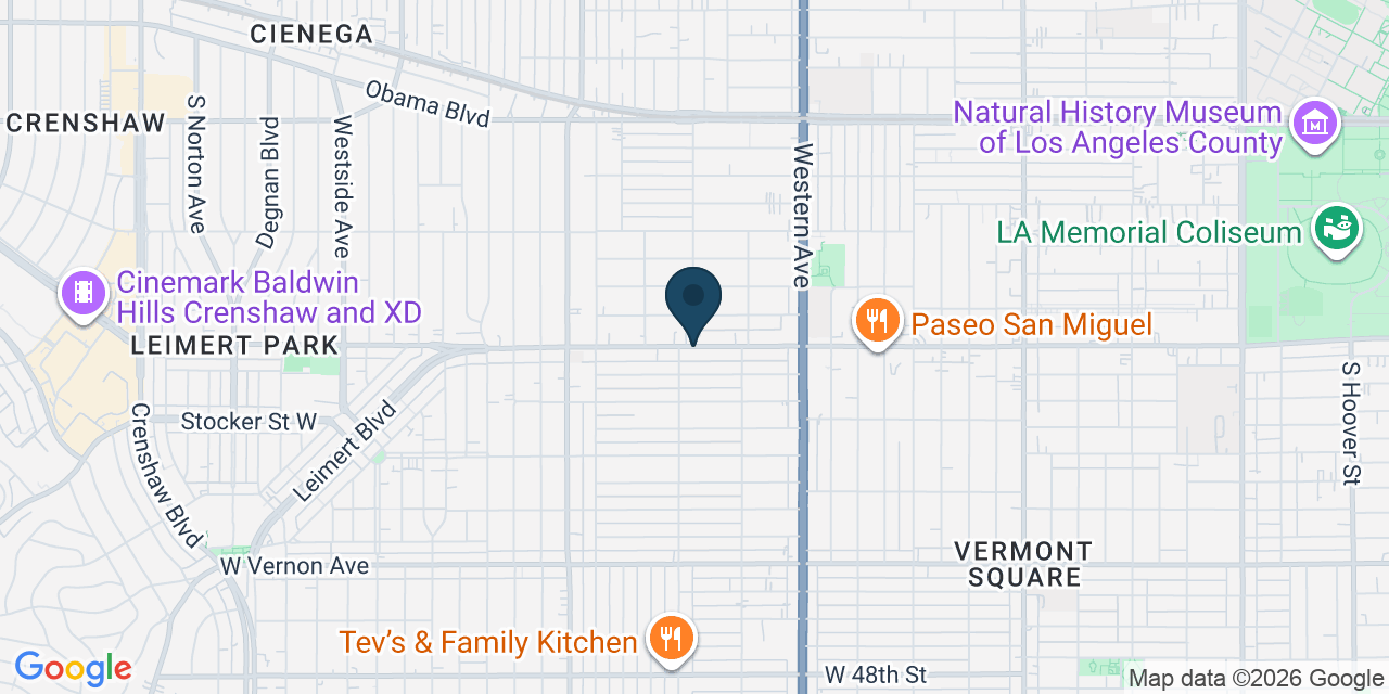 Map showing Los Angeles, Los Angeles County, CA