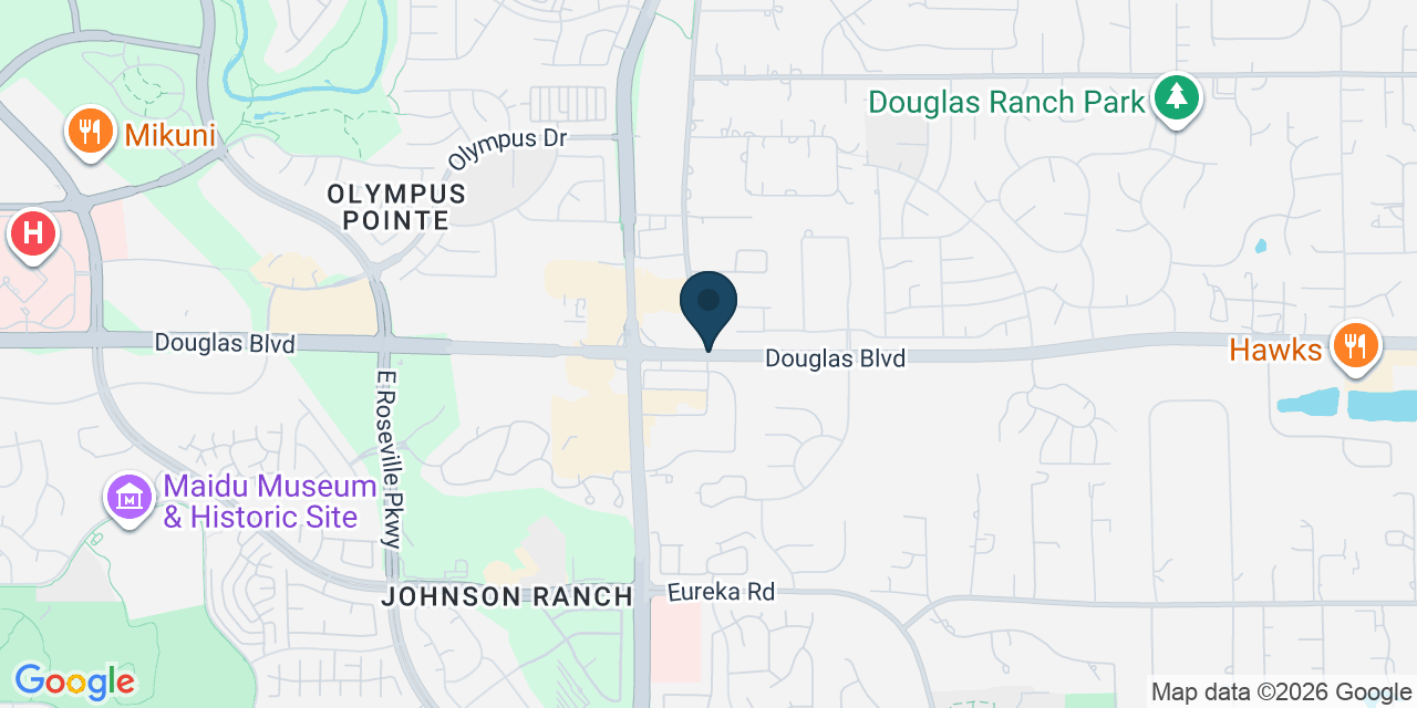 Map showing Granite Bay, Placer County, CA