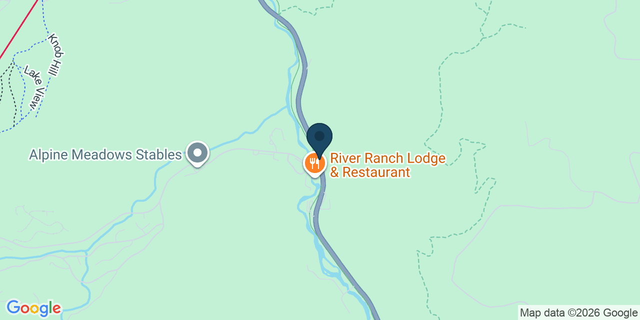 Map showing Placer County, CA