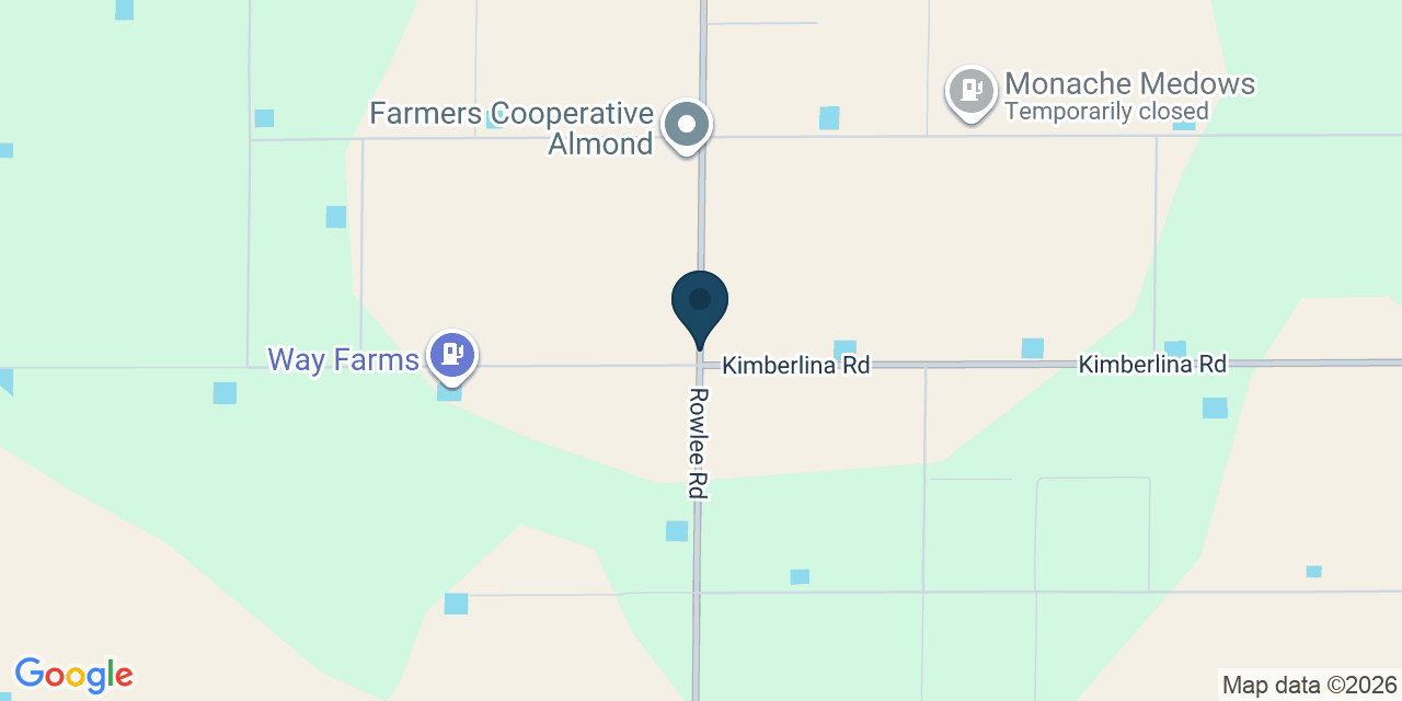 Map showing Kern County, CA