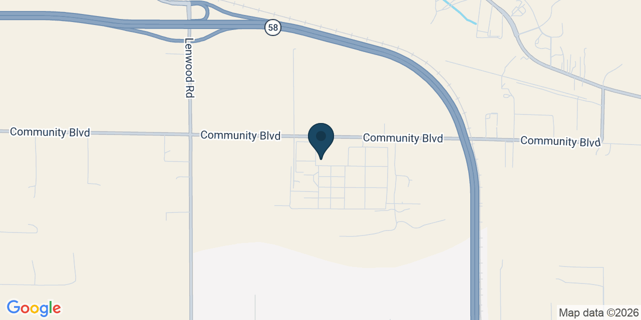 Map showing Barstow, San Bernardino County, CA