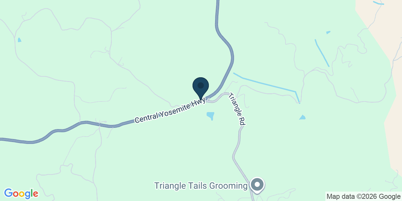 Map showing Mariposa County, CA