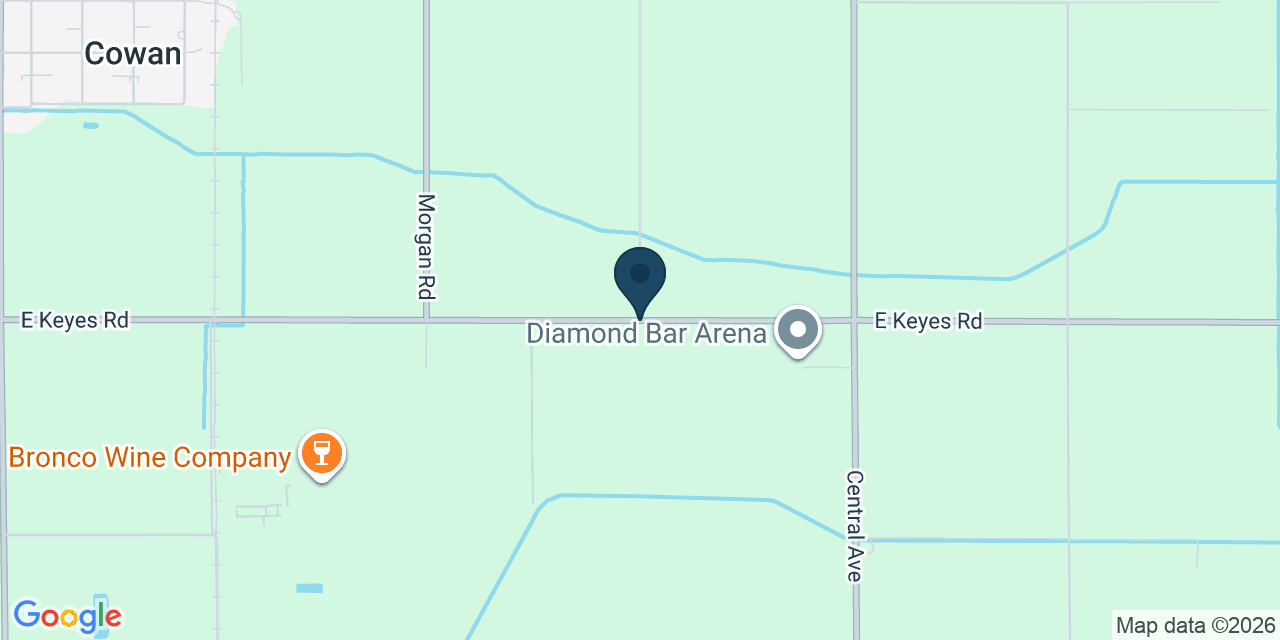 Map showing Stanislaus County, CA