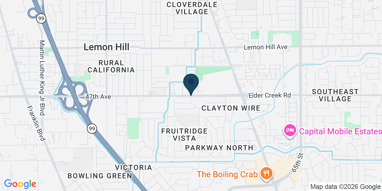 Map showing Sacramento, Sacramento County, CA