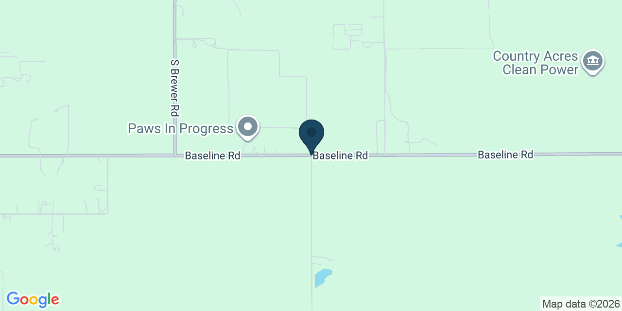 Map showing Placer County, CA