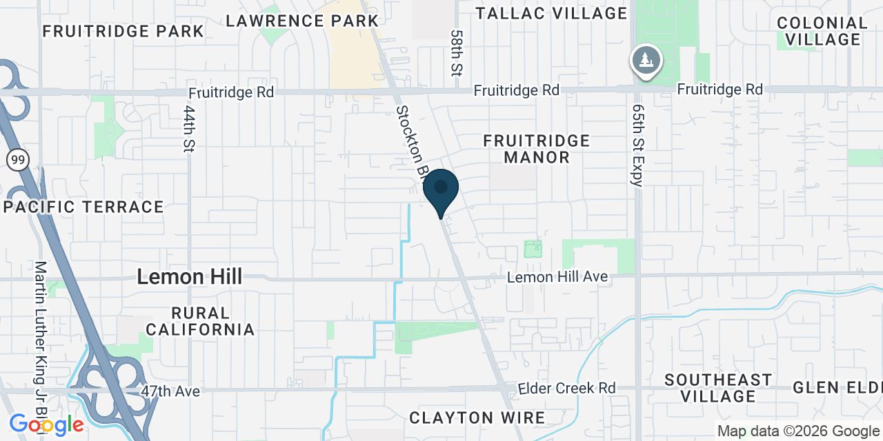 Map showing Sacramento County, CA