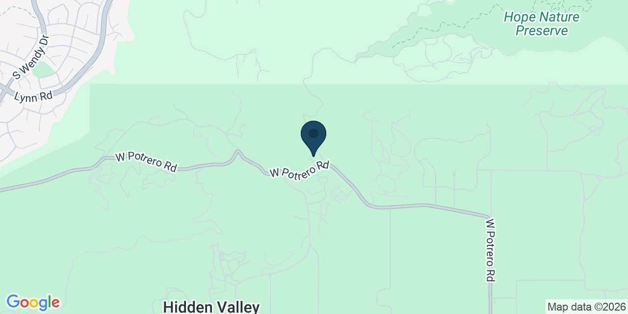 Map showing Westlake Village, Ventura County, CA