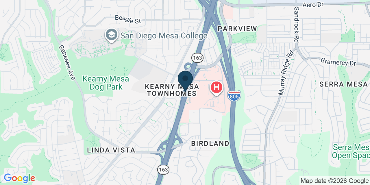 Map showing San Diego, San Diego County, CA