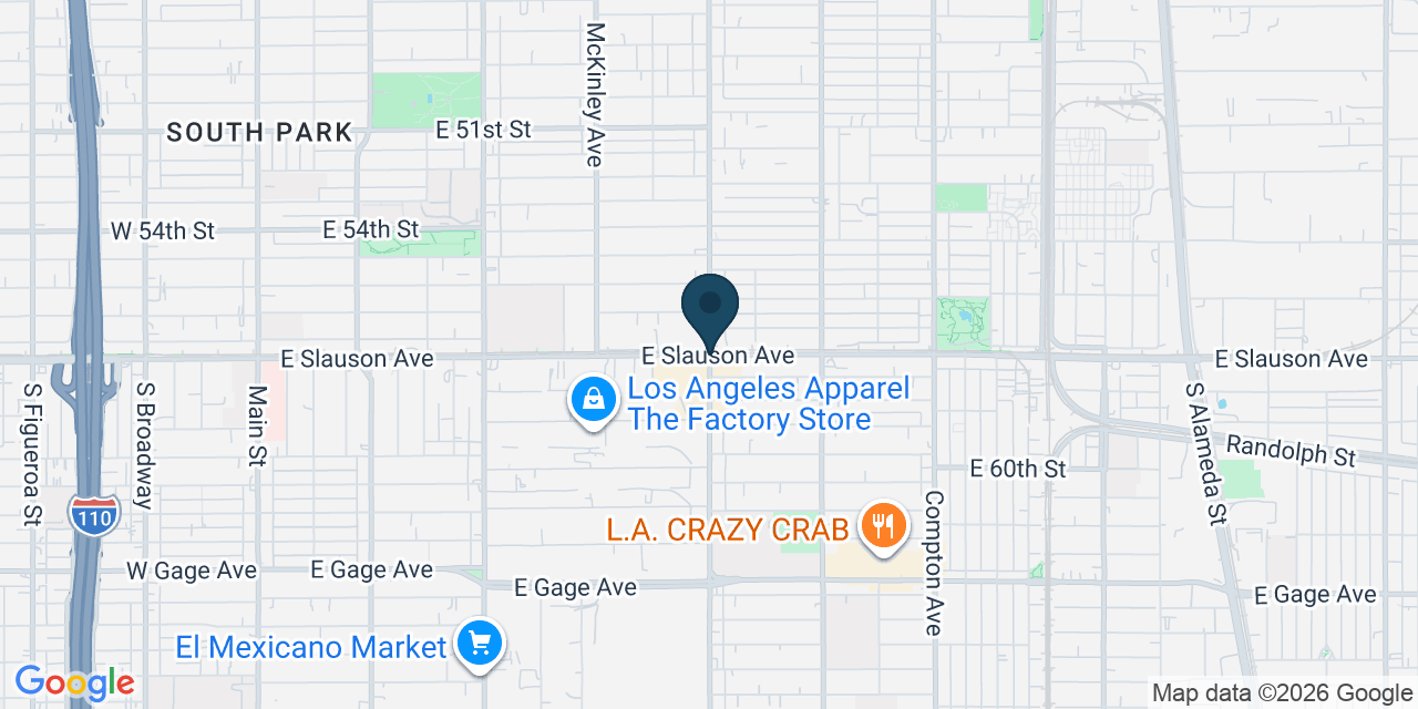 Map showing Los Angeles, Los Angeles County, CA
