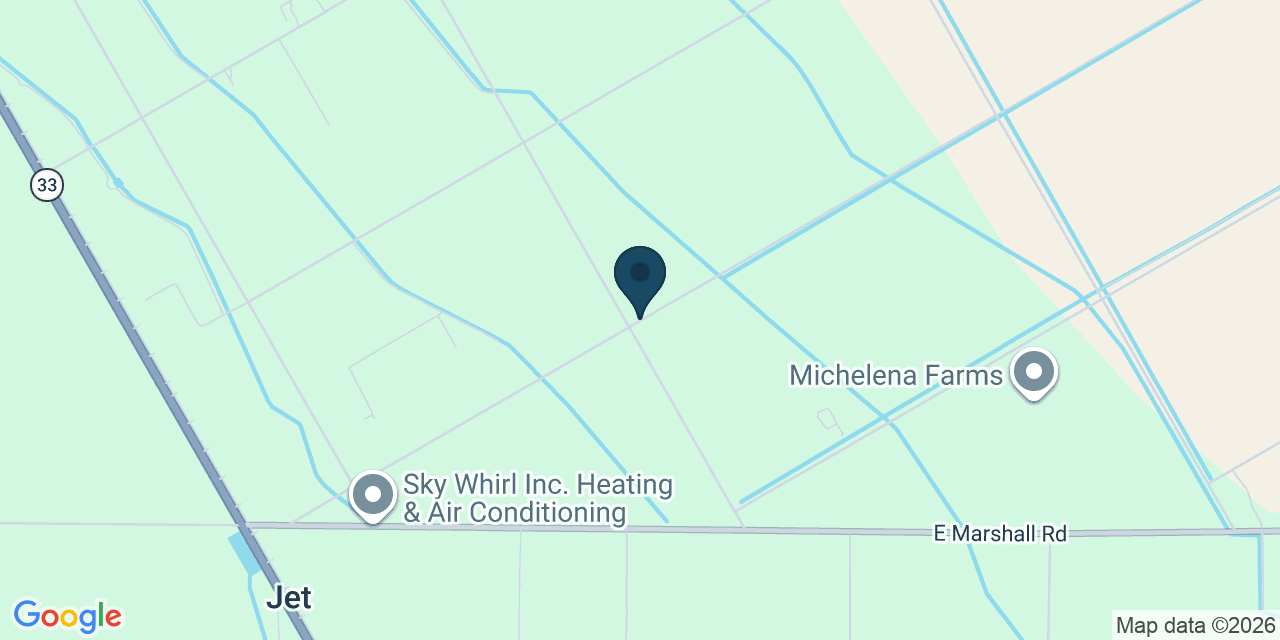 Map showing Patterson, Stanislaus County, CA