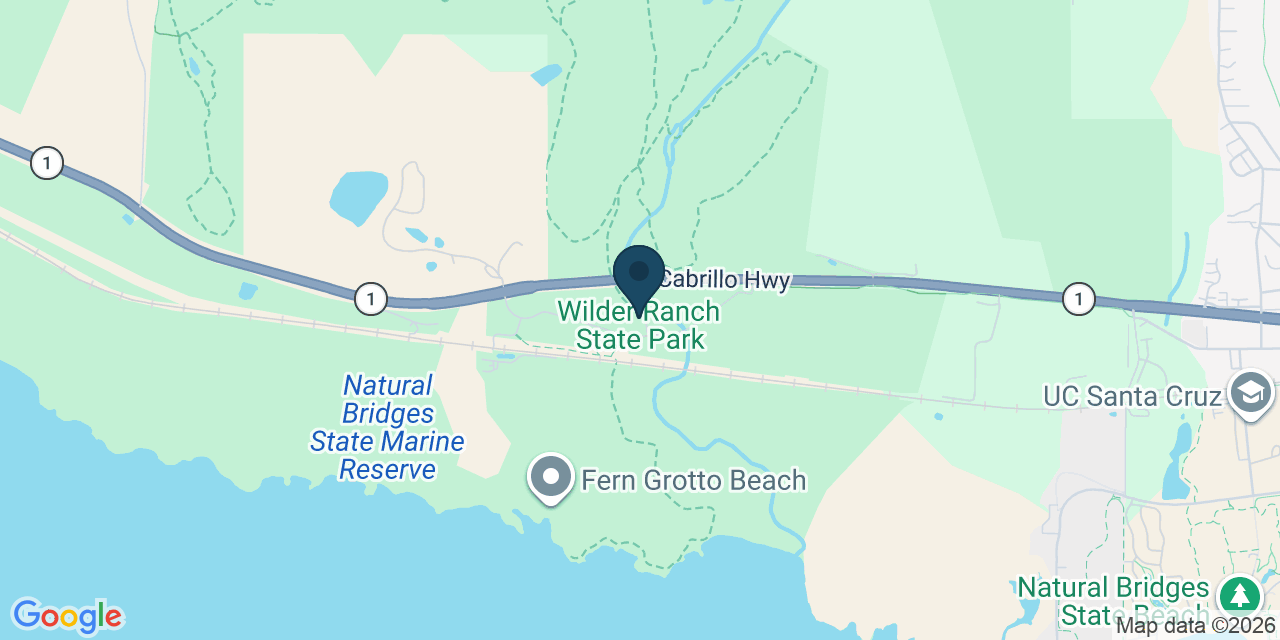 Map showing Santa Cruz, Santa Cruz County, CA