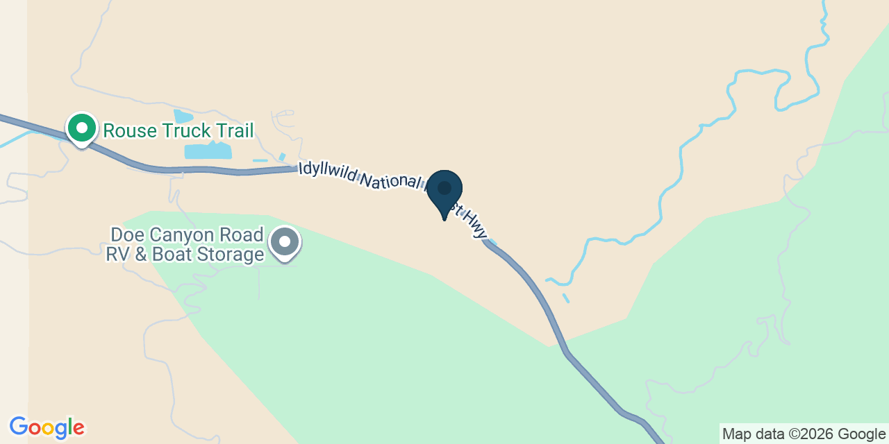 Map showing Hemet, Riverside County, CA