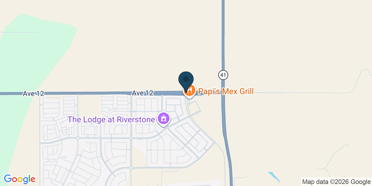 Map showing Madera County, CA