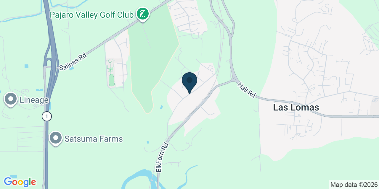 Map showing Monterey County, CA