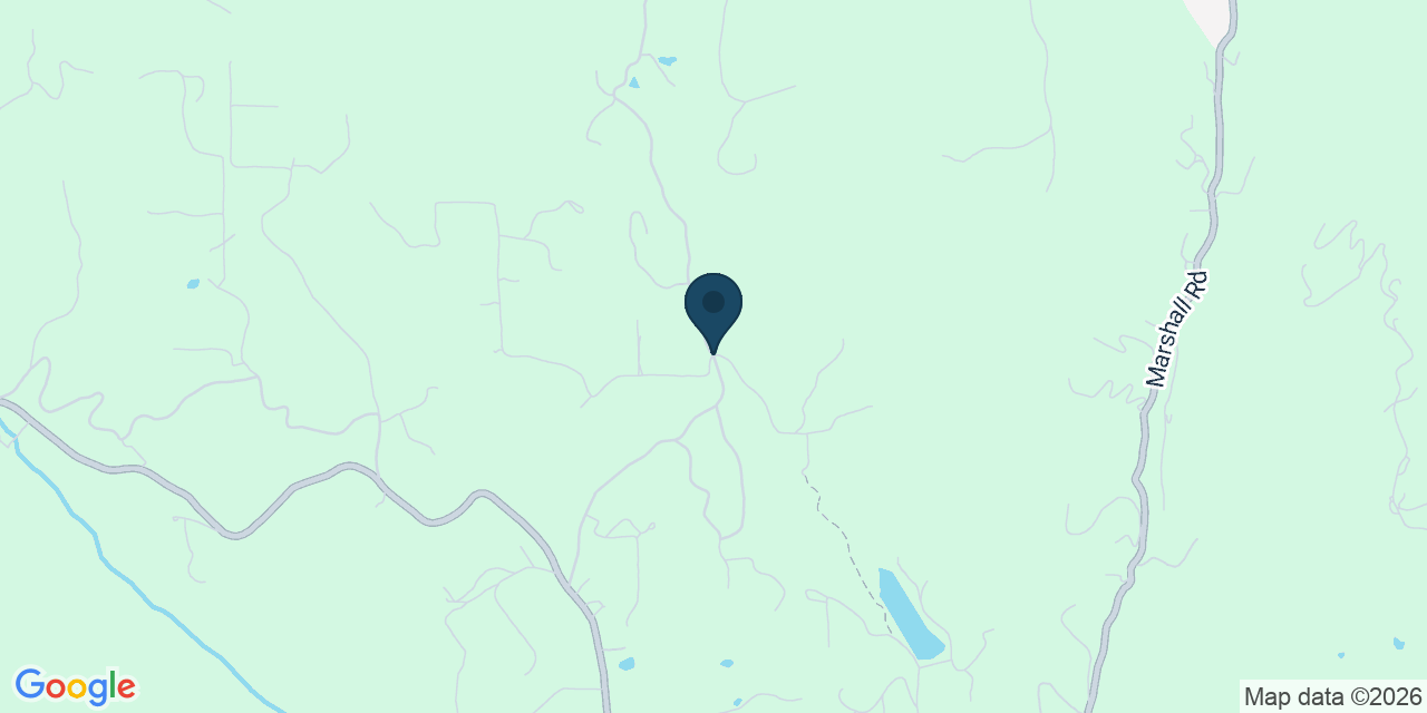 Map showing El Dorado County, CA