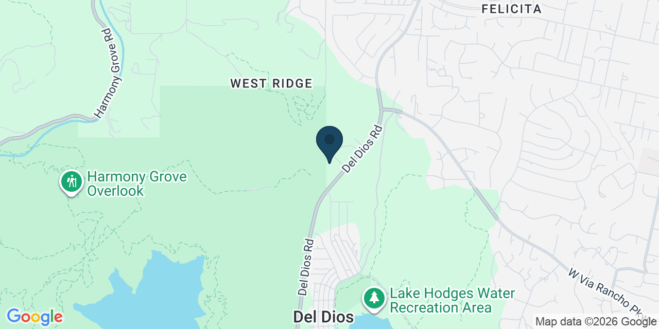 Map showing Escondido, San Diego County, CA