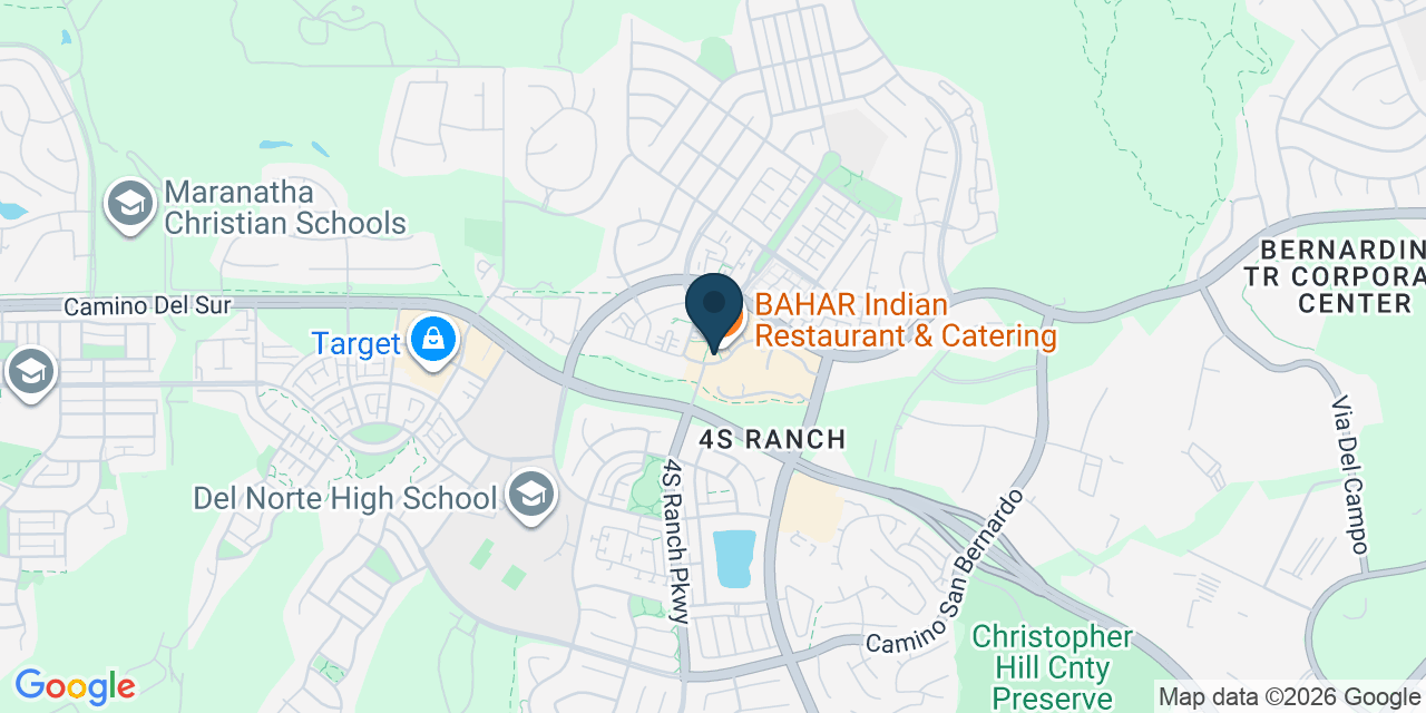 Map showing San Diego, San Diego County, CA