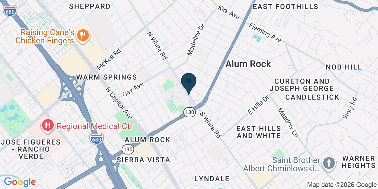 Map showing San Jose, Santa Clara County, CA