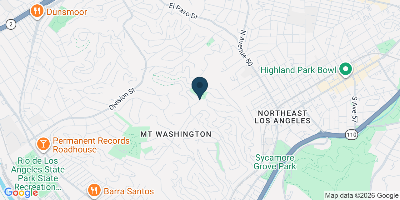Map showing Los Angeles, Los Angeles County, CA