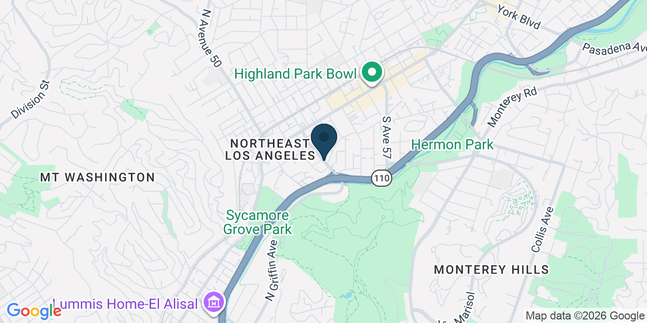 Map showing Los Angeles, Los Angeles County, CA