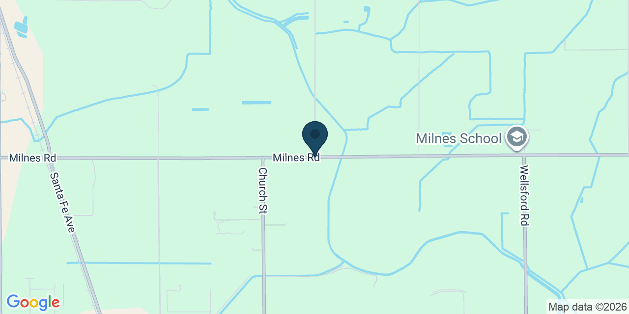 Map showing Stanislaus County, CA