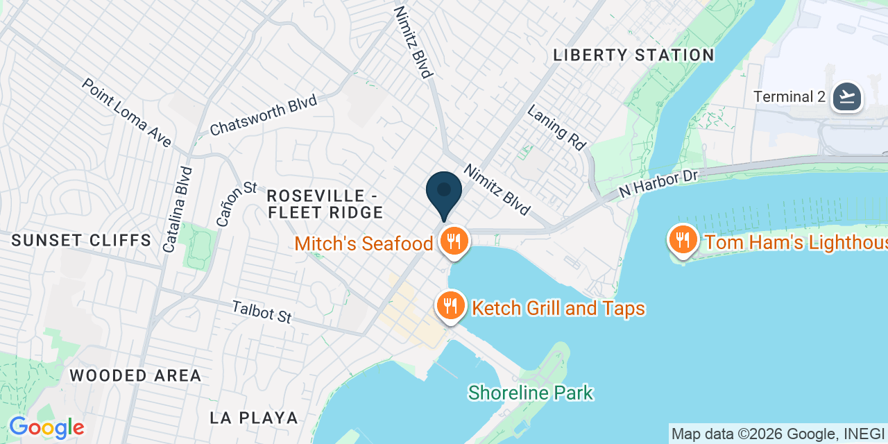 Map showing San Diego, San Diego County, CA