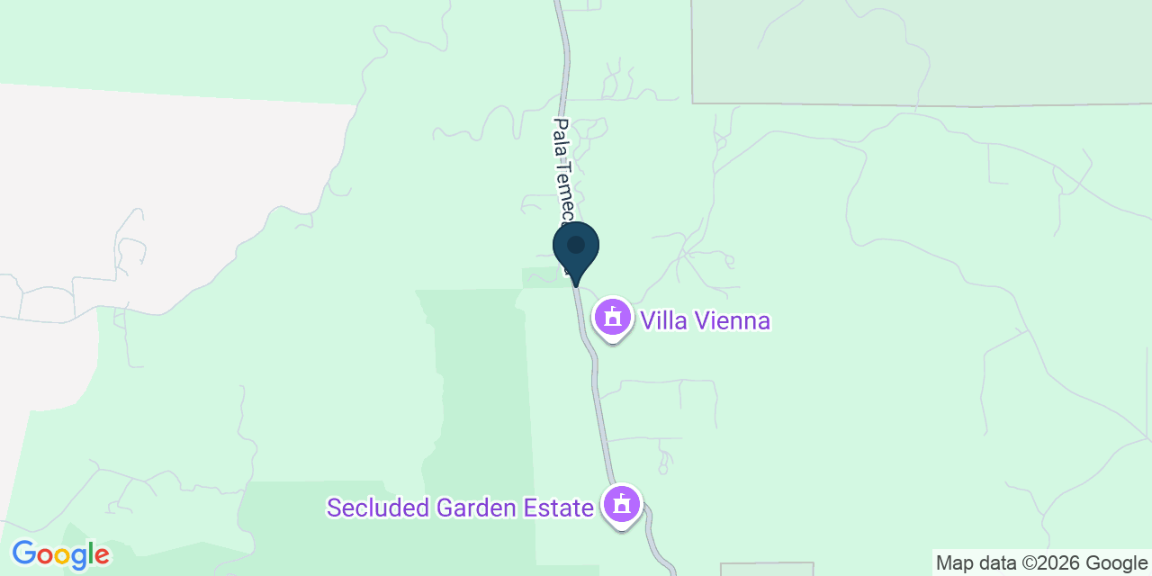 Map showing San Diego County, CA