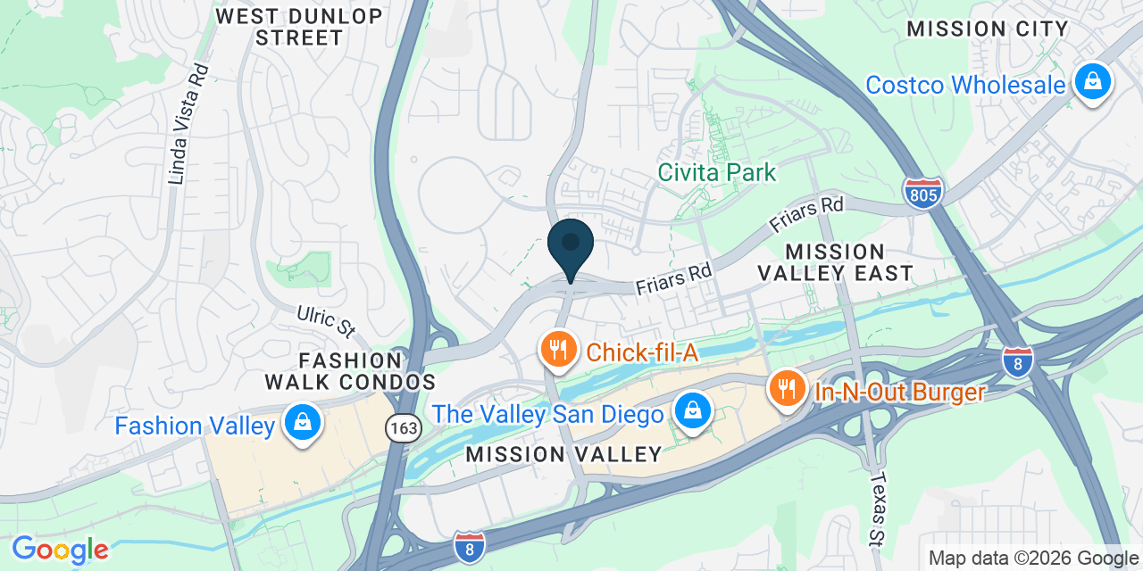 Map showing San Diego, San Diego County, CA
