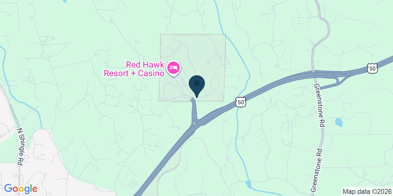 Map showing Placerville, El Dorado County, CA