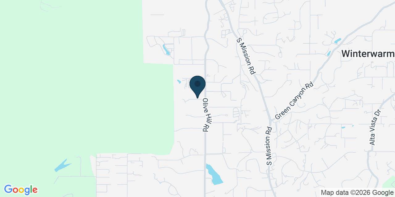 Map showing Fallbrook, San Diego County, CA