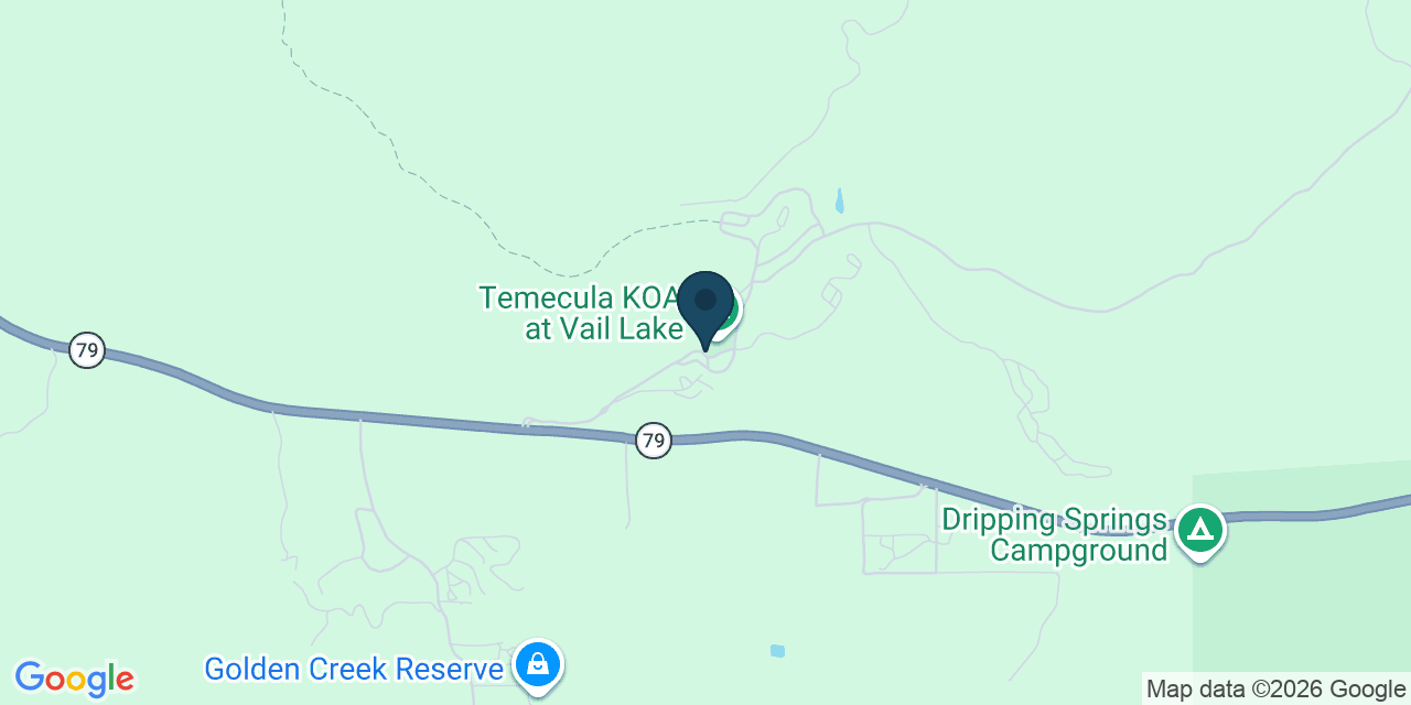 Map showing Temecula, Riverside County, CA
