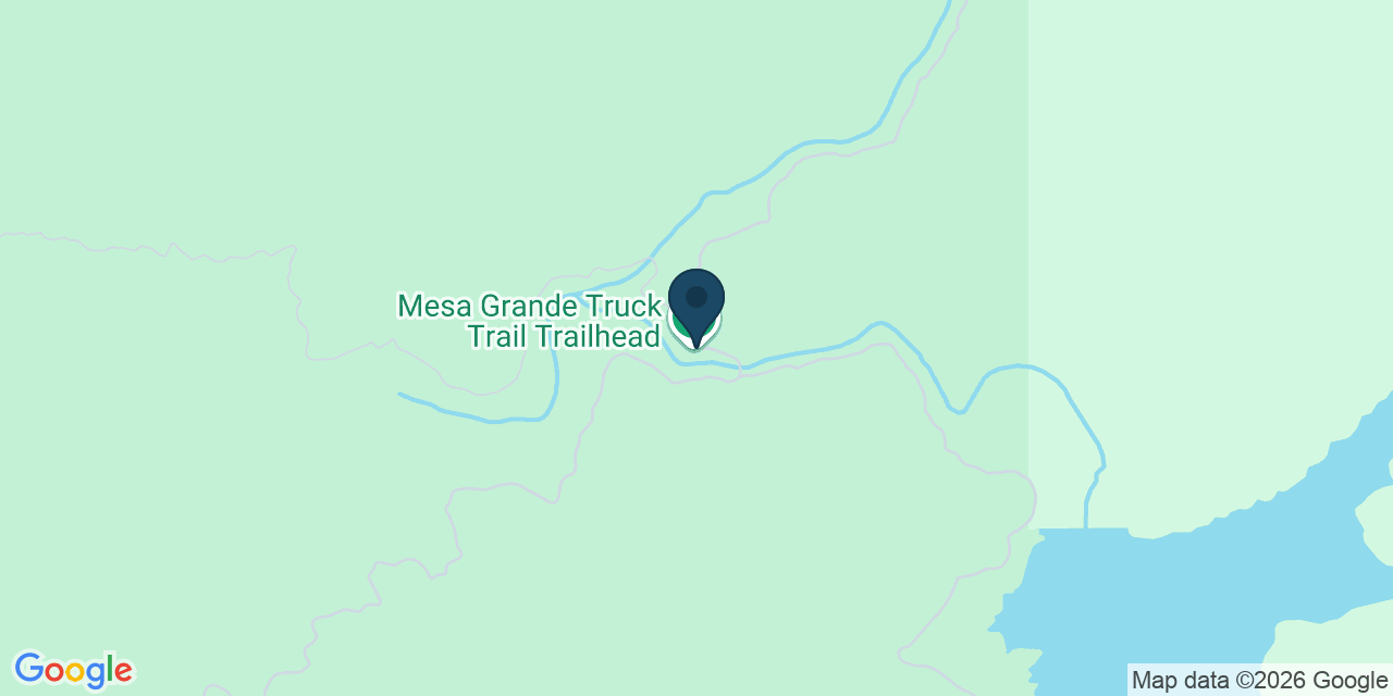 Map showing Ramona, San Diego County, CA