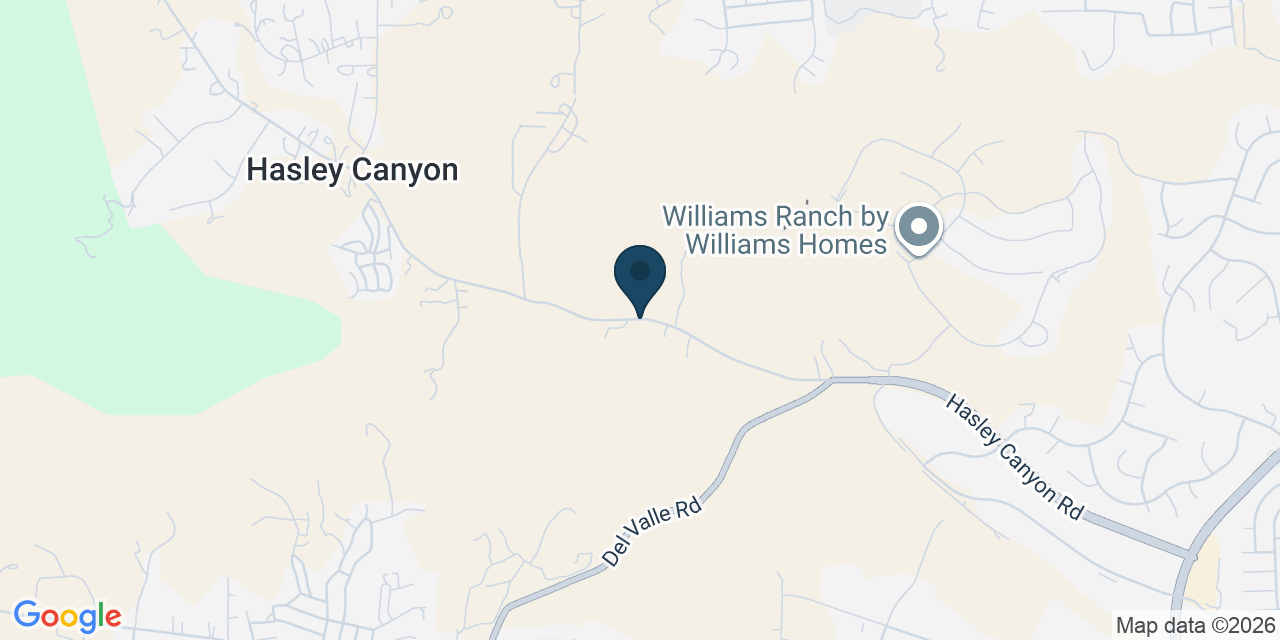 Map showing Castaic, Los Angeles County, CA