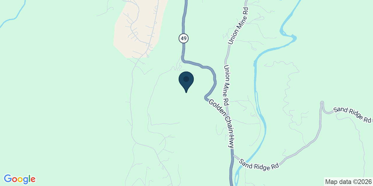 Map showing El Dorado, El Dorado County, CA