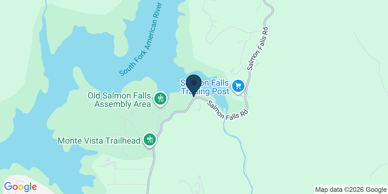 Map showing El Dorado Hills, El Dorado County, CA