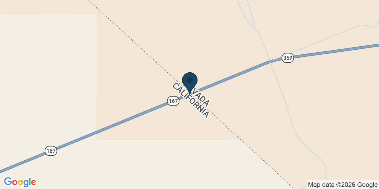 Map showing Mono County, CA