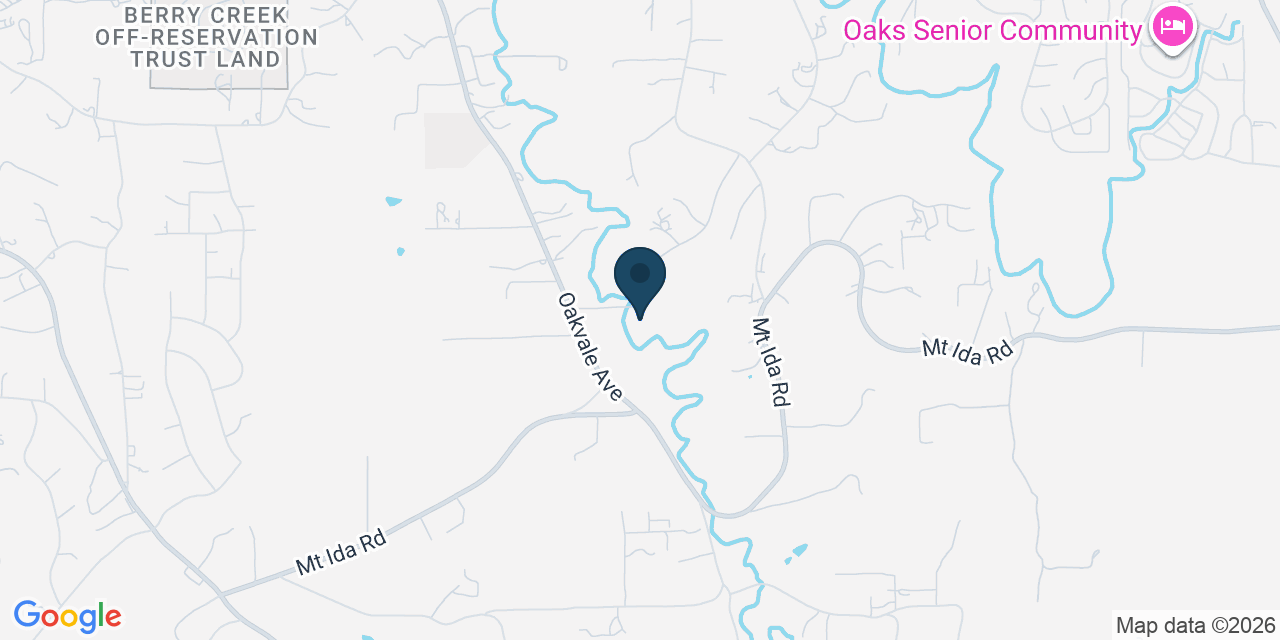 Map showing Oroville, Butte County, CA