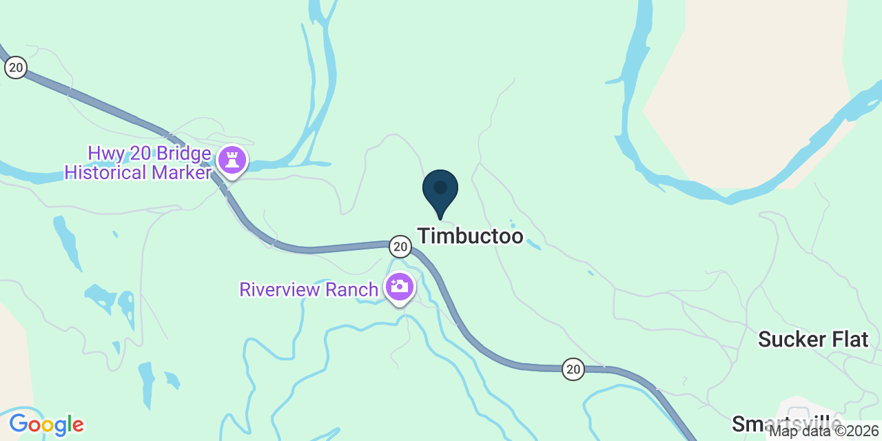 Map showing Yuba County, CA