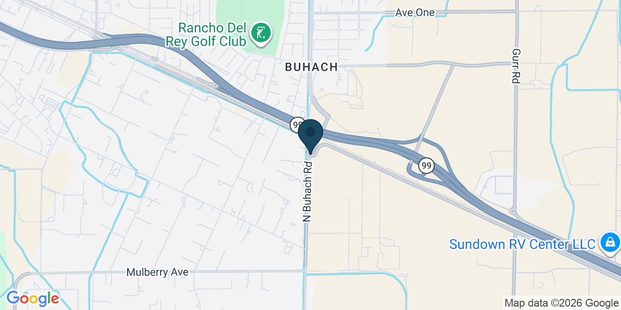 Map showing McSwain, Merced County, CA