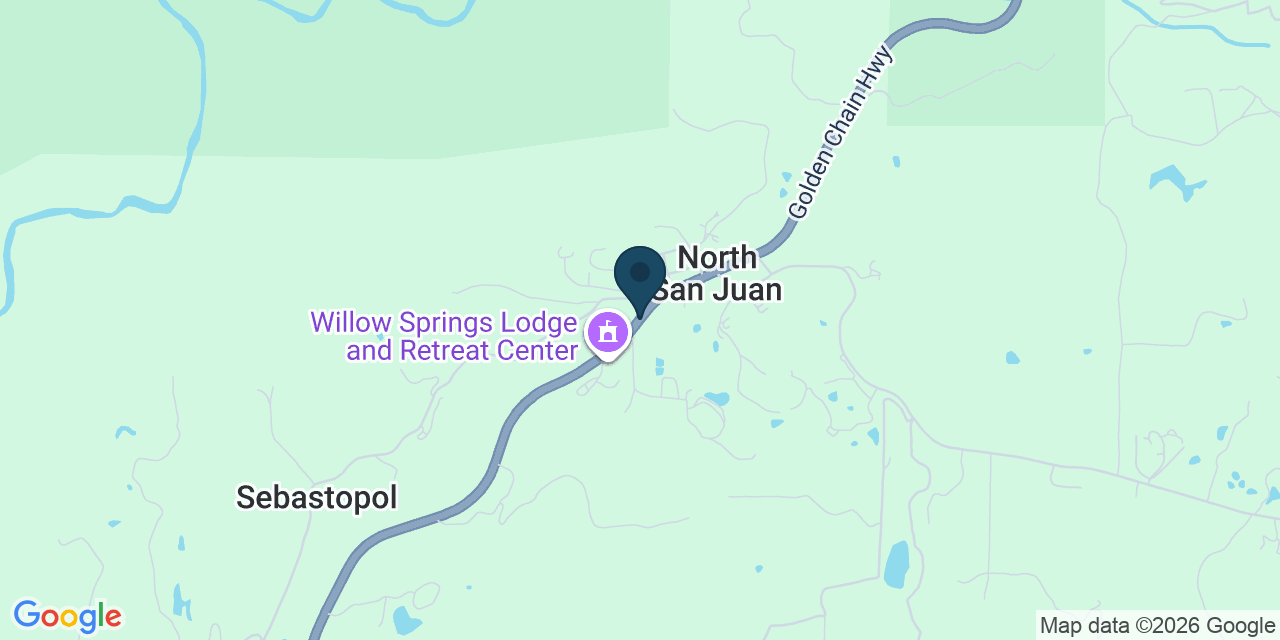 Map showing Nevada City, Nevada County, CA