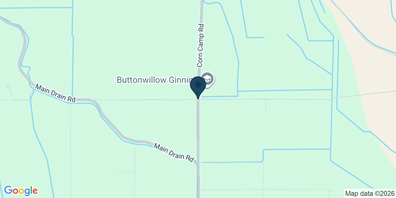 Map showing Buttonwillow, Kern County, CA