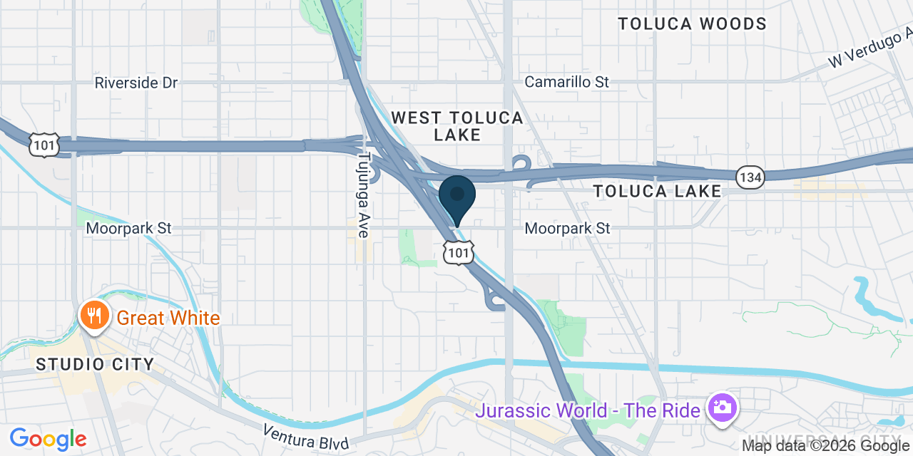 Map showing Los Angeles, Los Angeles County, CA
