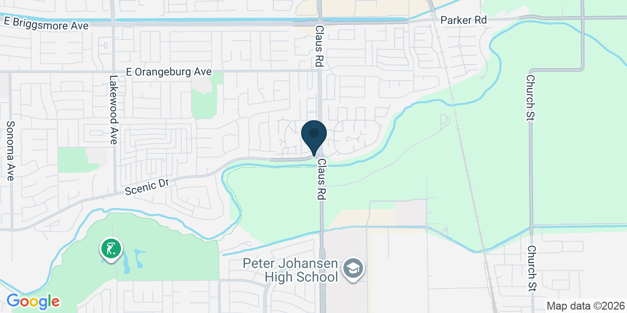 Map showing Modesto, Stanislaus County, CA