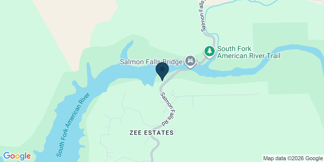Map showing Folsom, El Dorado County, CA