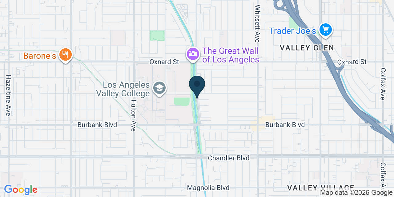 Map showing Los Angeles, Los Angeles County, CA