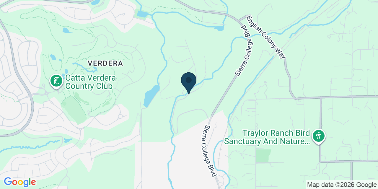 Map showing Placer County, CA